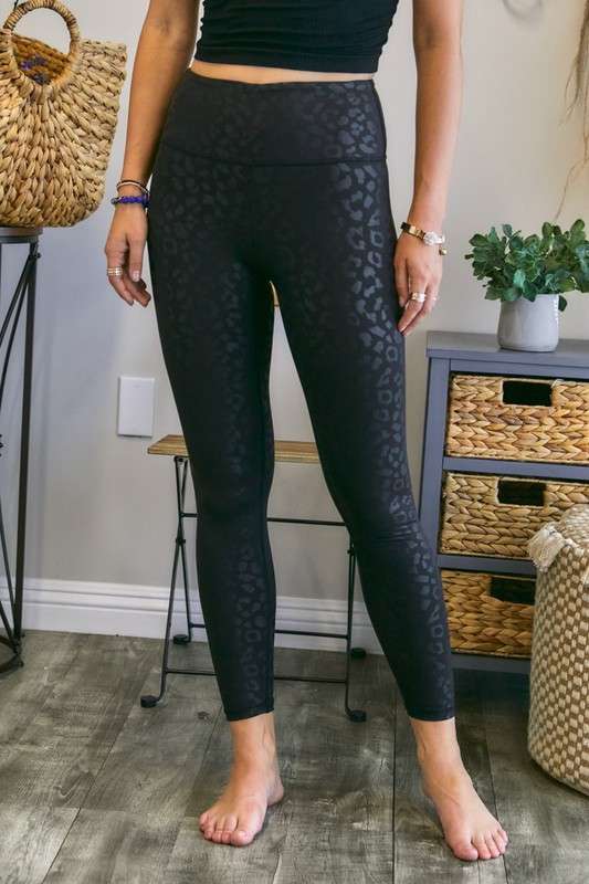 LEOPARD ACTIVE YOGA LEGGINGS