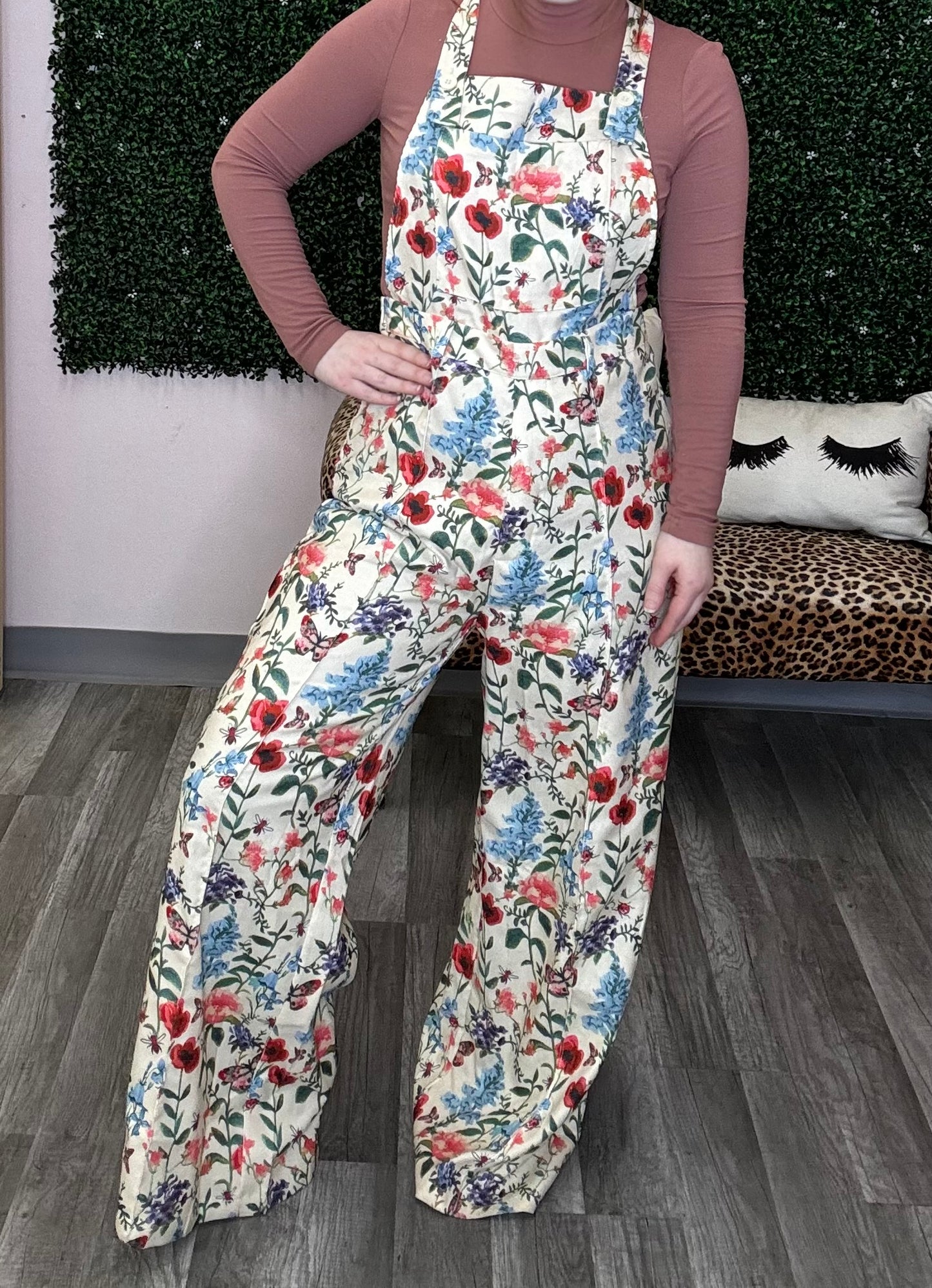 Flower Garden Overalls