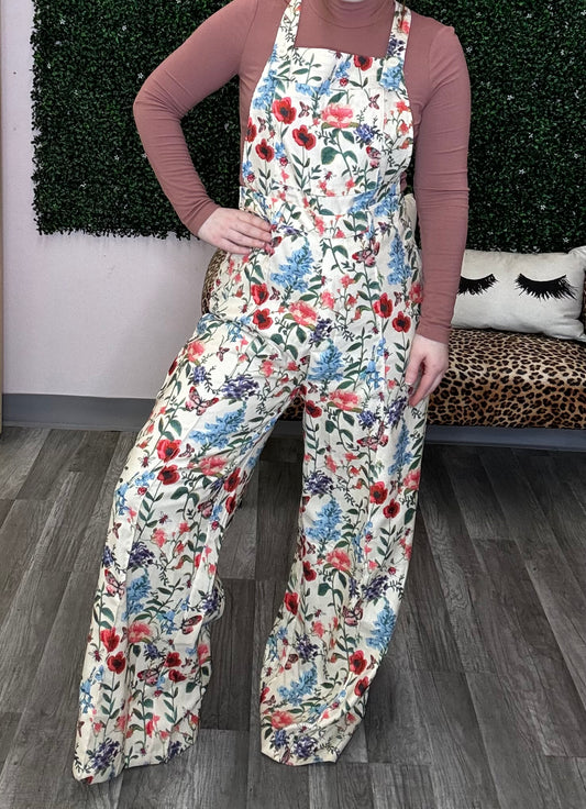 Flower Garden Overalls