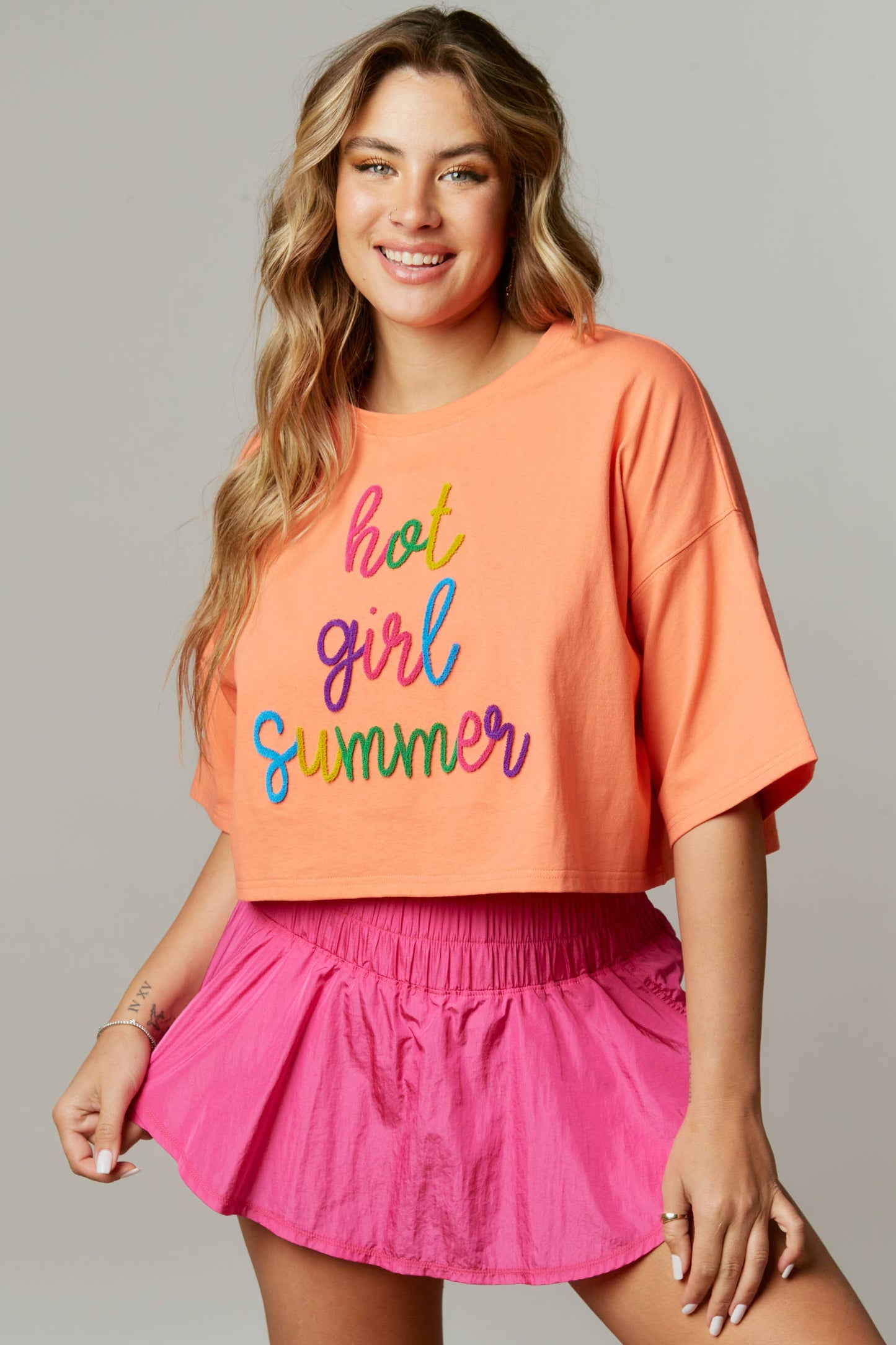 Hot Girl Summer Cropped Tee