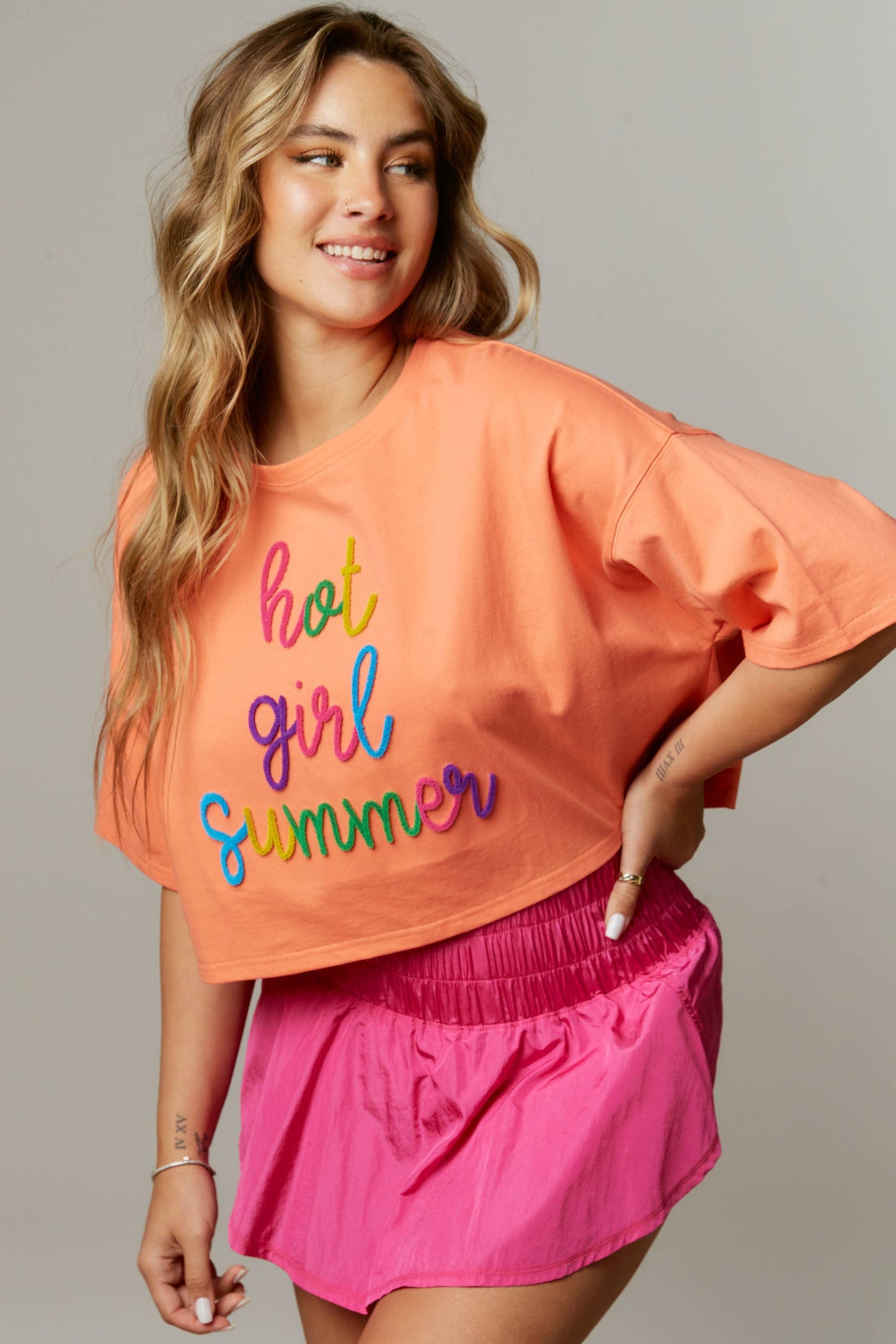 Hot Girl Summer Cropped Tee