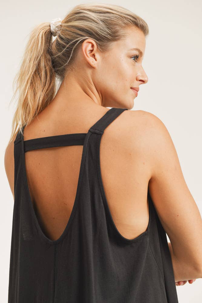 Strap-Back Sleeveless Flow Top