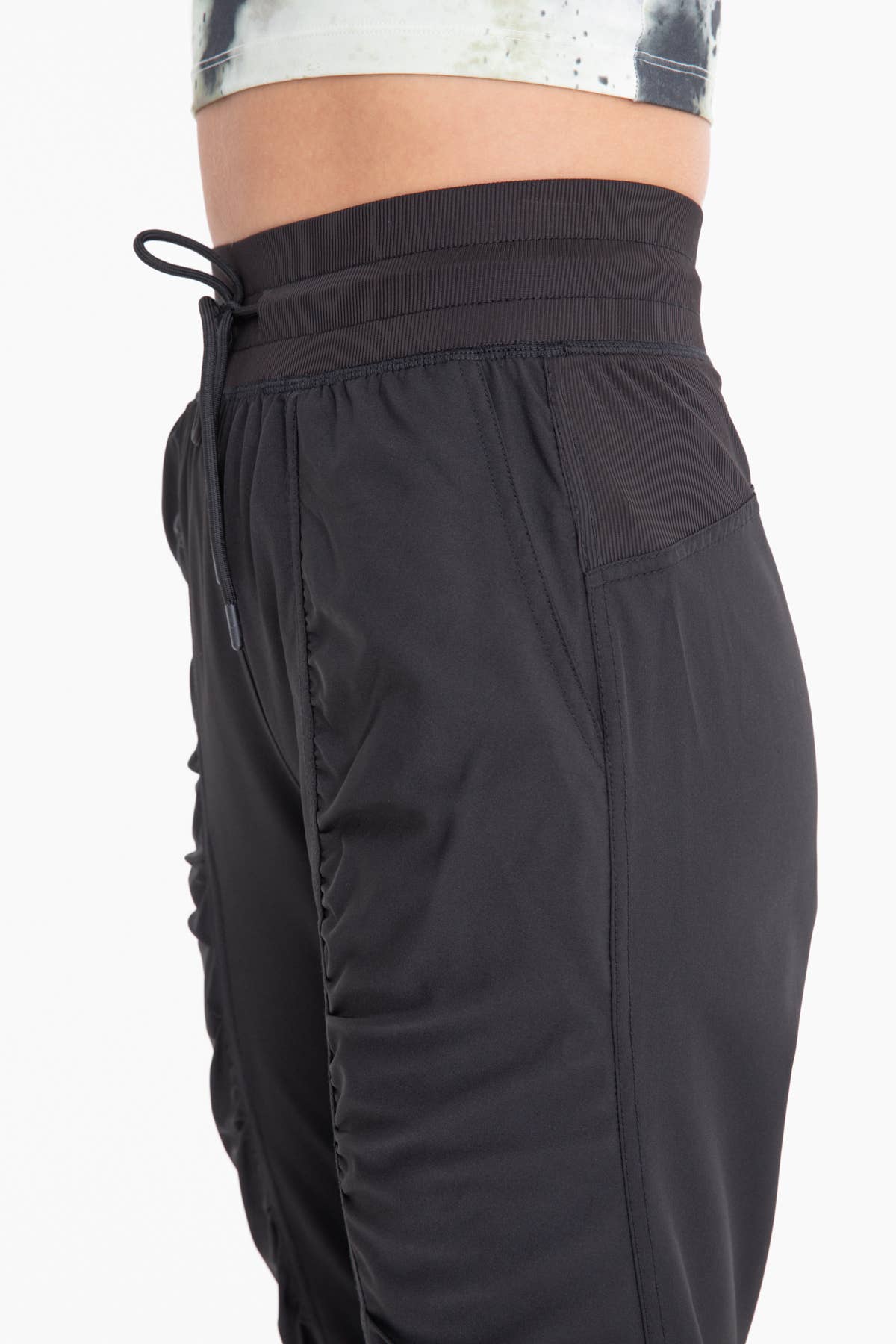 Ruched Front Active Joggers