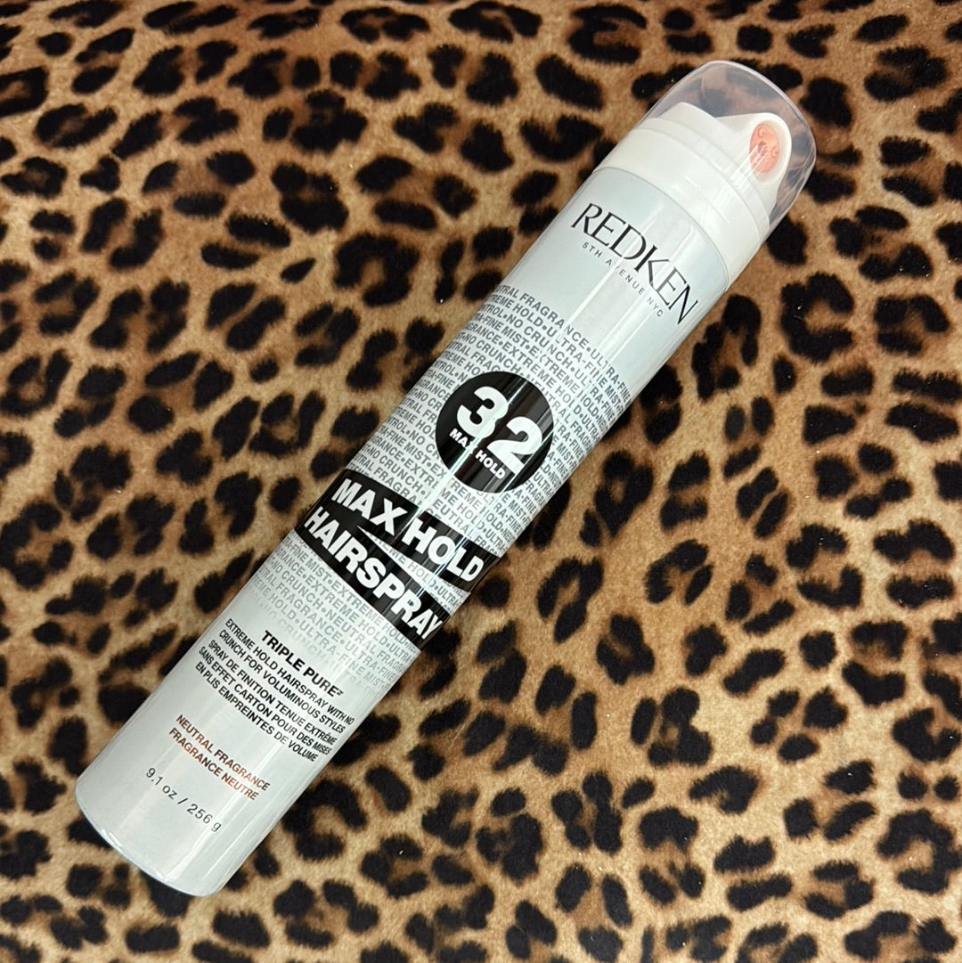 REDKEN TRIPLE TAKE EXTREME MAX HOLD HAIRSPRAY 32