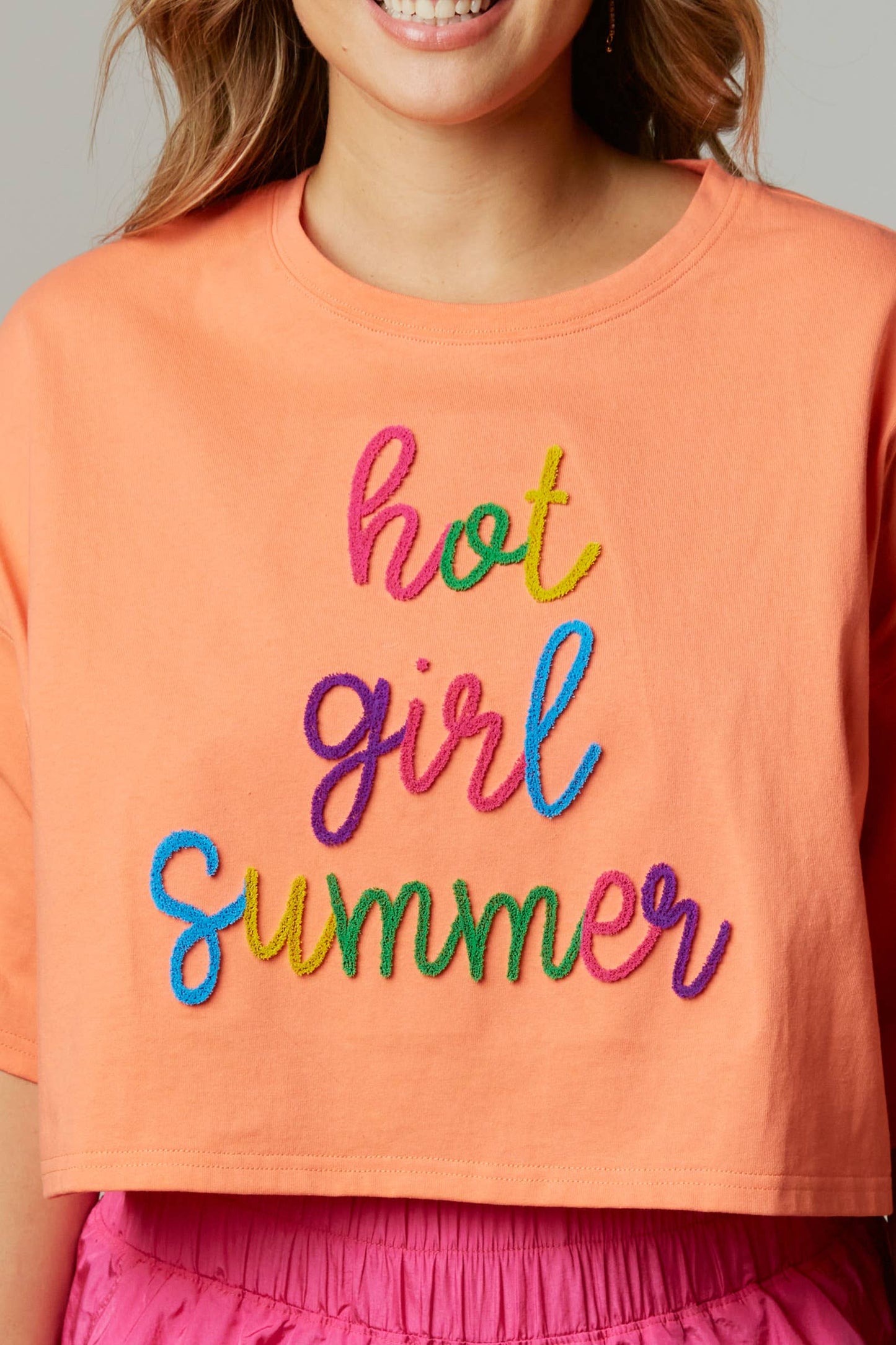 Hot Girl Summer Cropped Tee