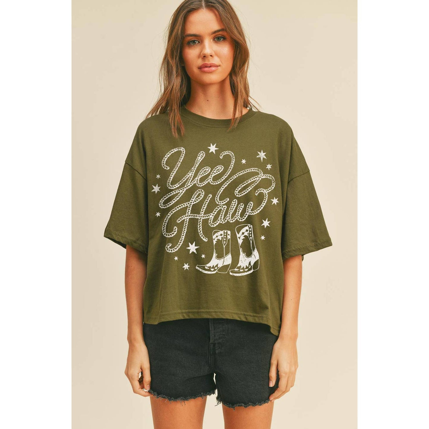 Yeehaw Boots Graphic Tee