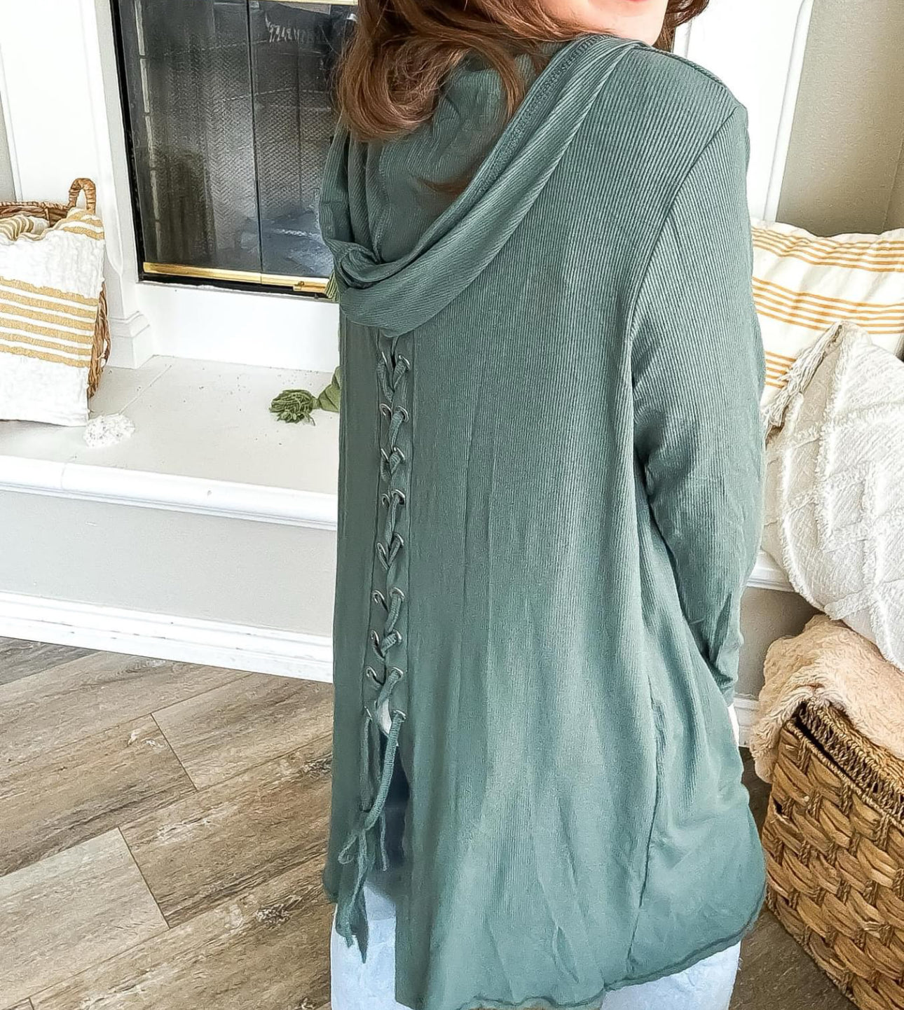 Emmy Criss-Cross Back Cardi