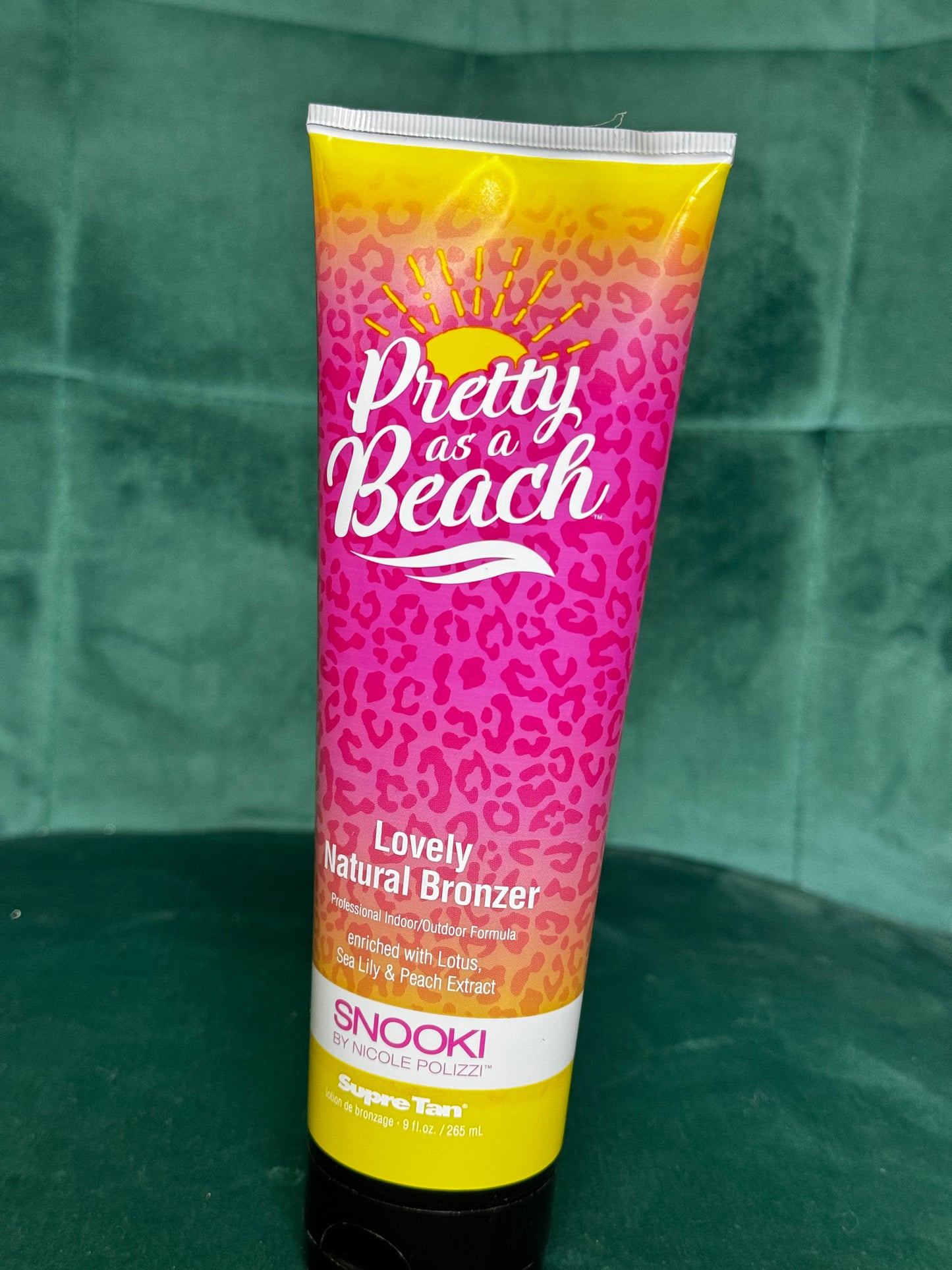 Pretty as a Beach Tanning Lotion