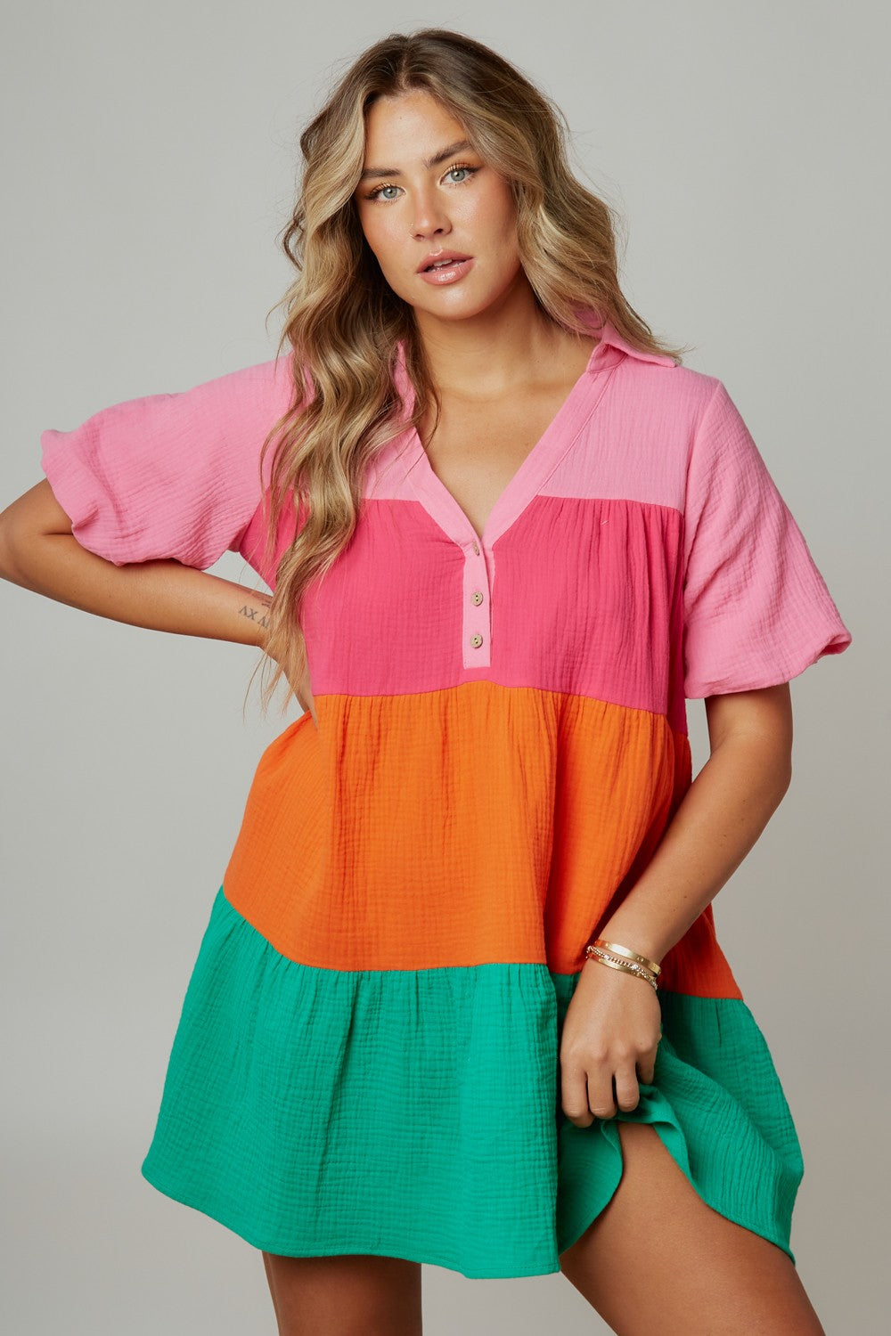 Coco Cabana Colorblock Dress