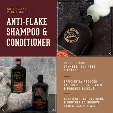 18.21 Man Made Anti-Flake Shampoo and Conditioner