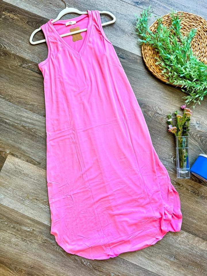 Bubblegum Maxi Dress