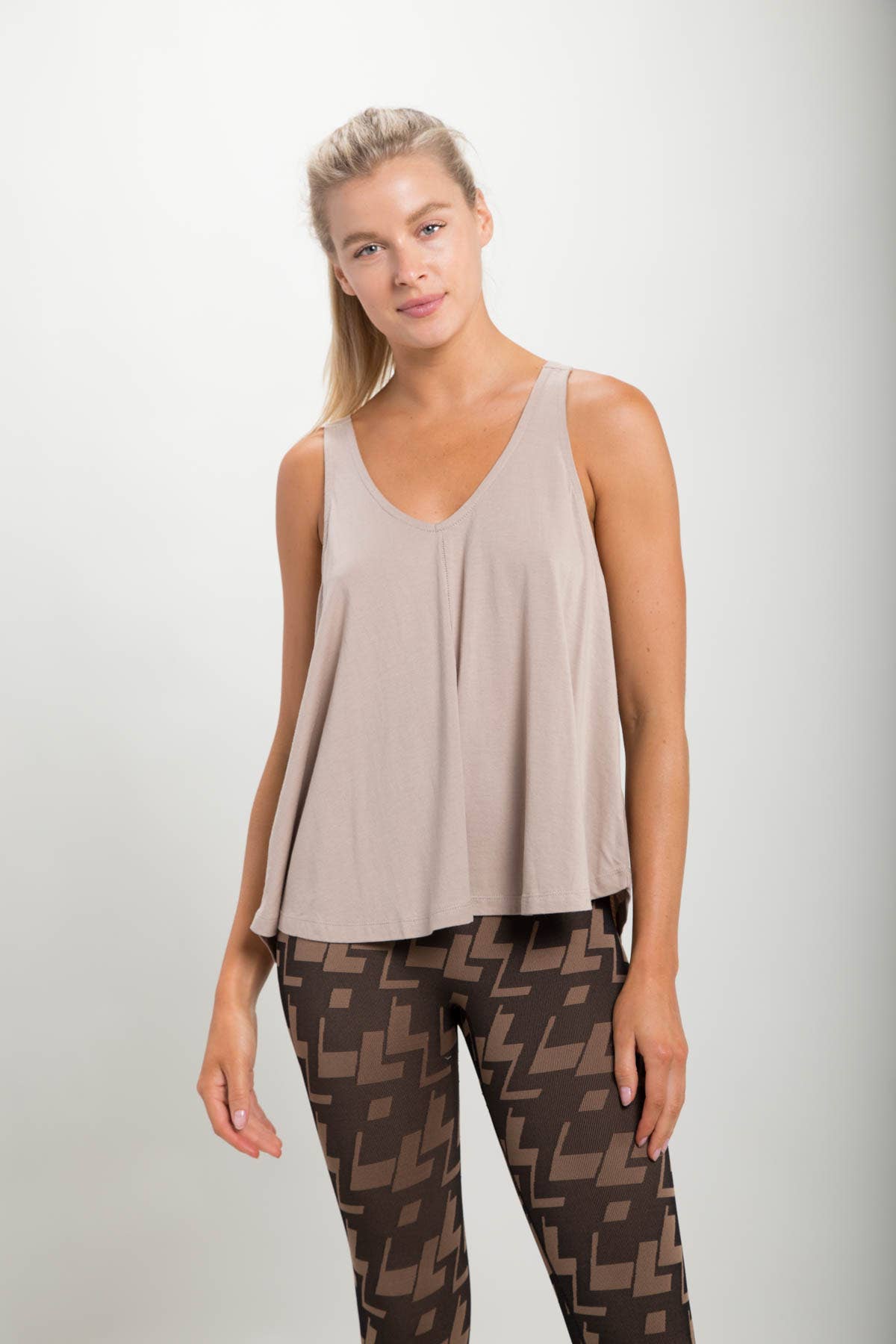 Strap-Back Sleeveless Flow Top