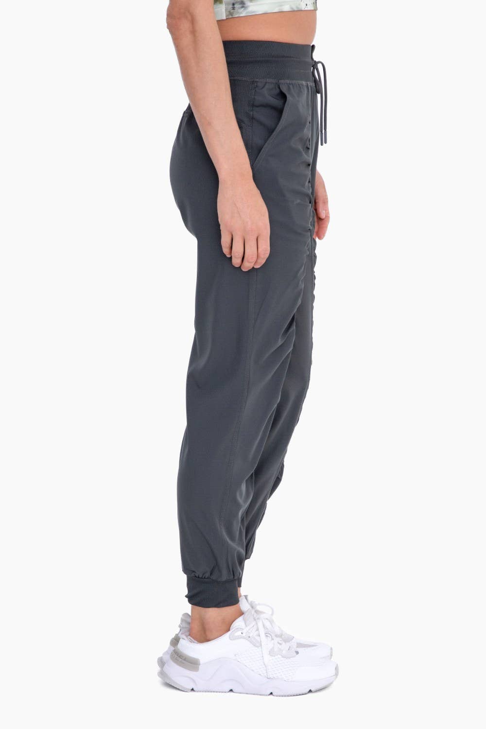 Ruched Front Active Joggers