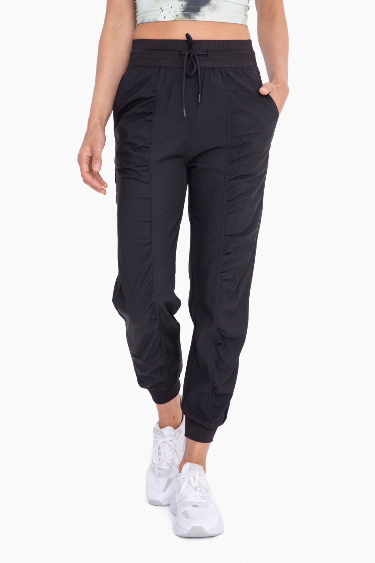 Ruched Front Active Joggers