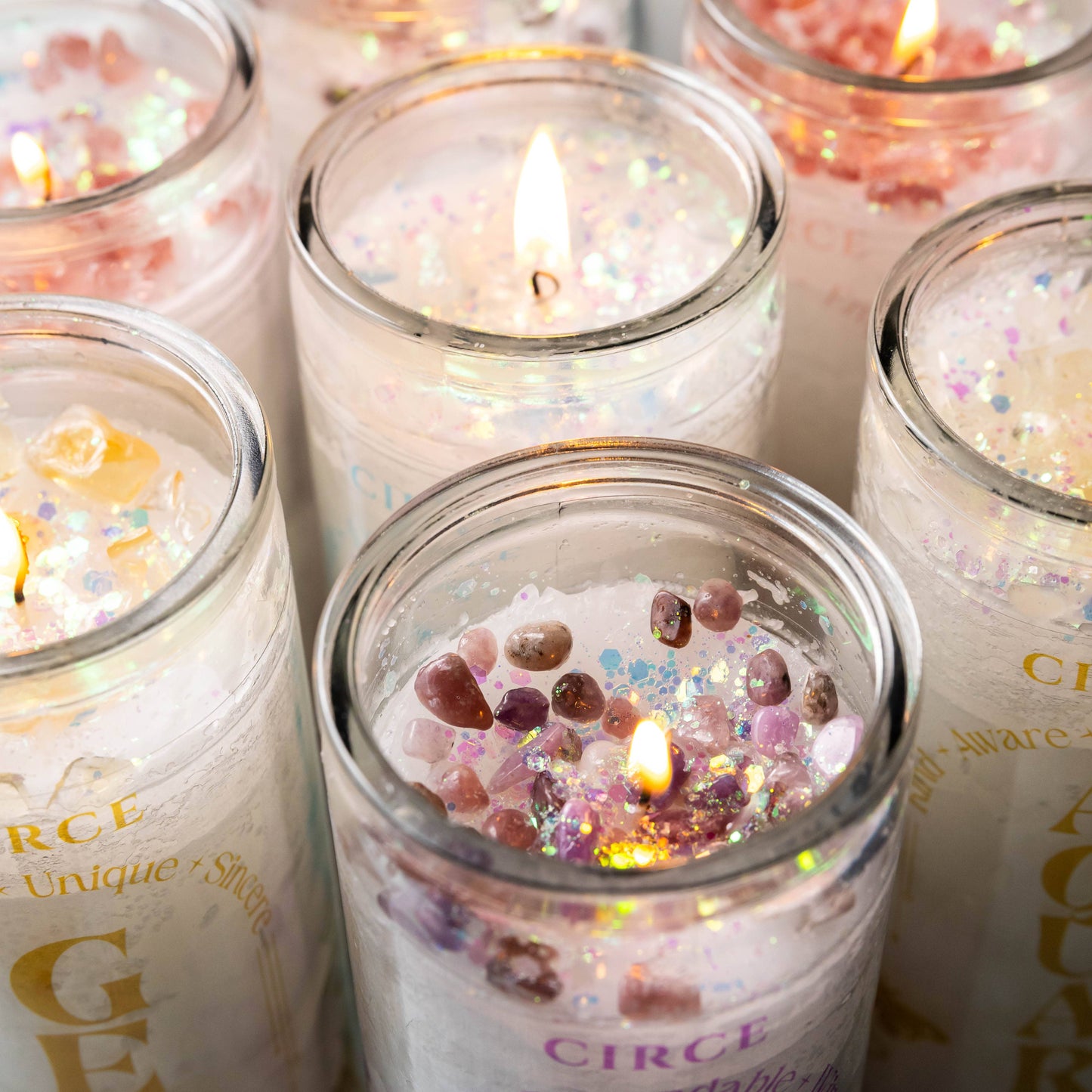 Zodiac Candles - Crystal Infused Candle