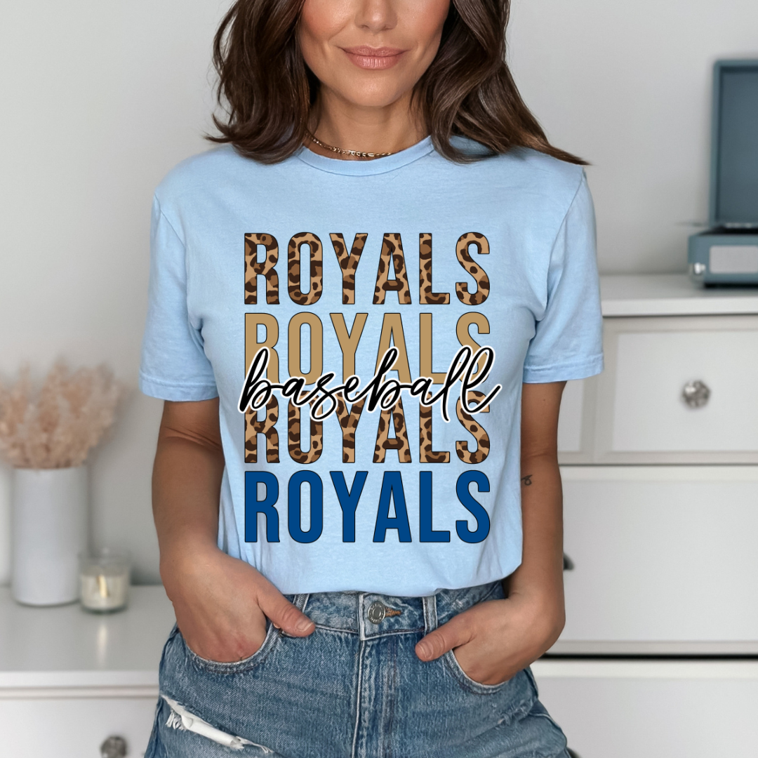 KC Royals On Repeat Tee