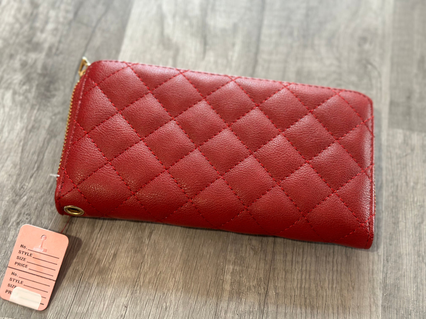 Quilted Wallet/Wristlet