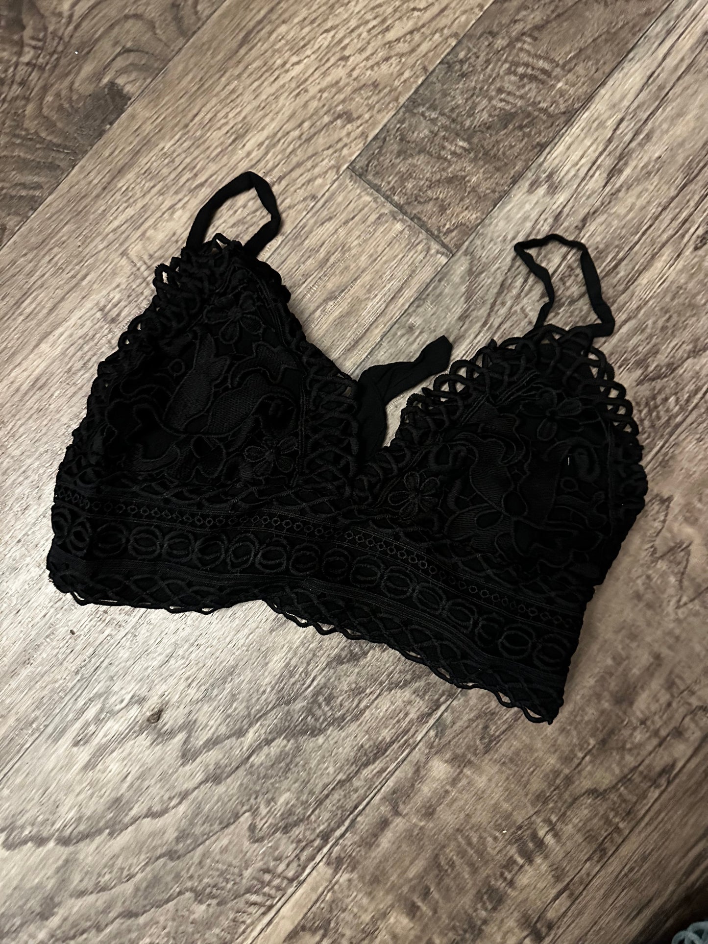 Crochet Tie Back Bralette