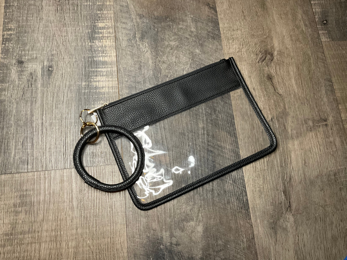 Clear Stadium Wristlet