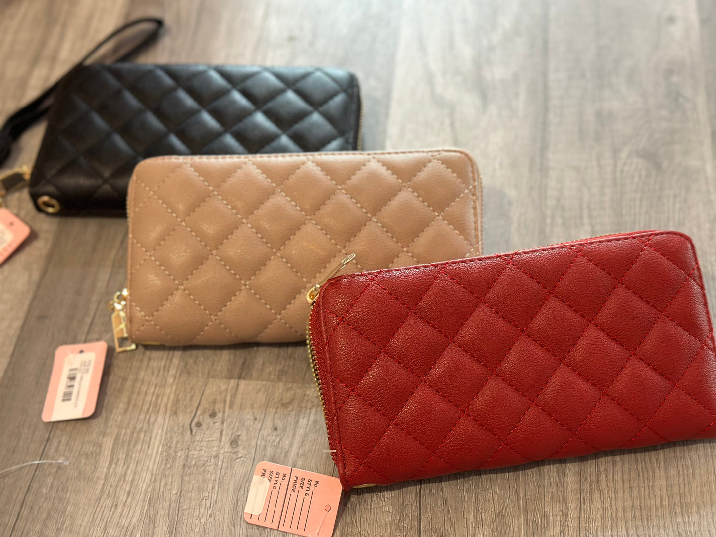 Quilted Wallet/Wristlet