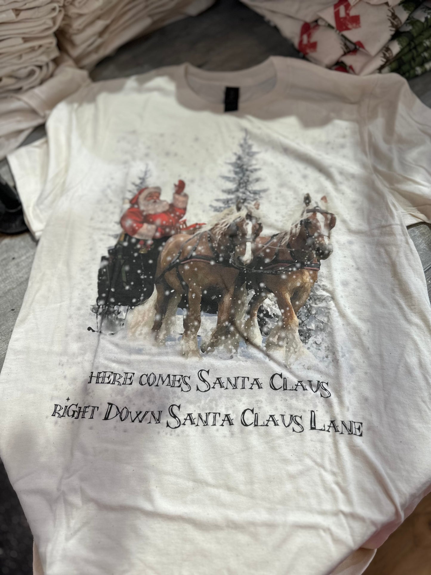 Here Comes Santa Claus Tee