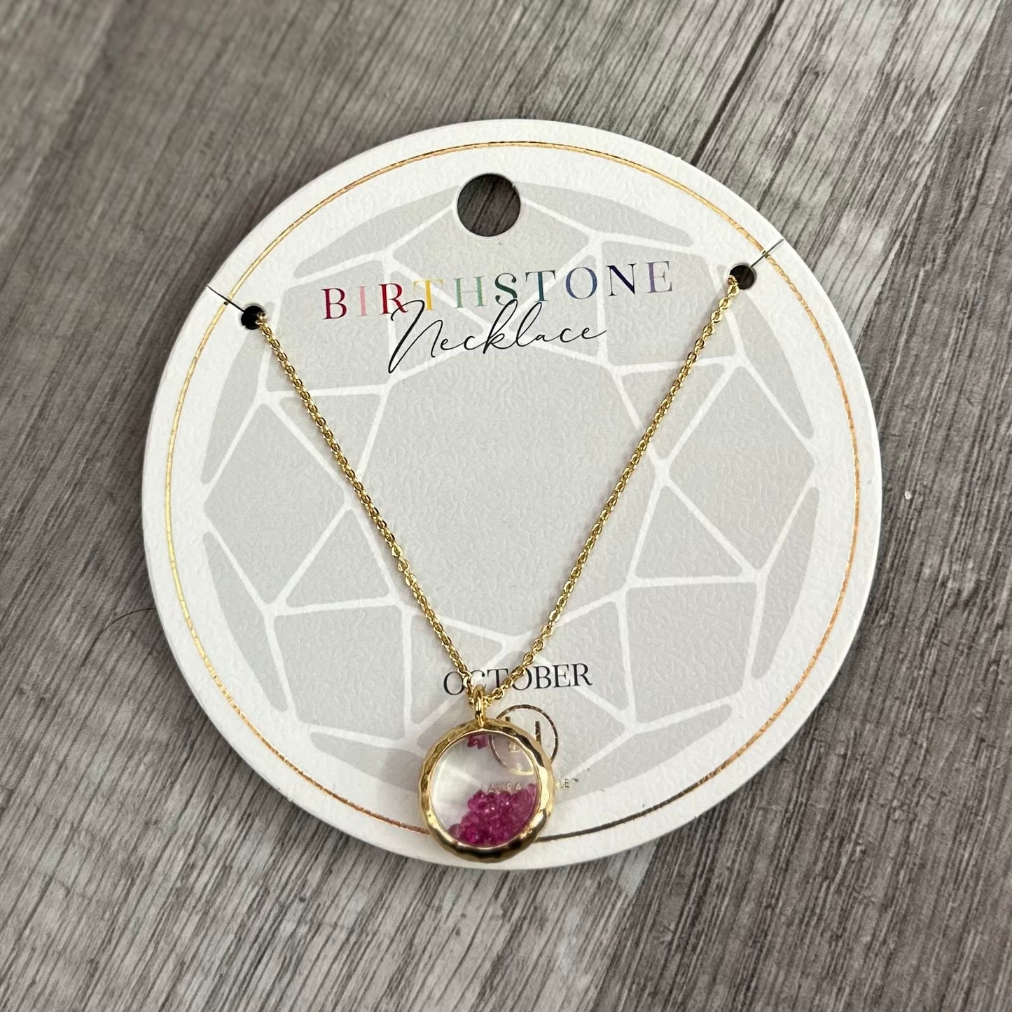 Birthstone Necklaces