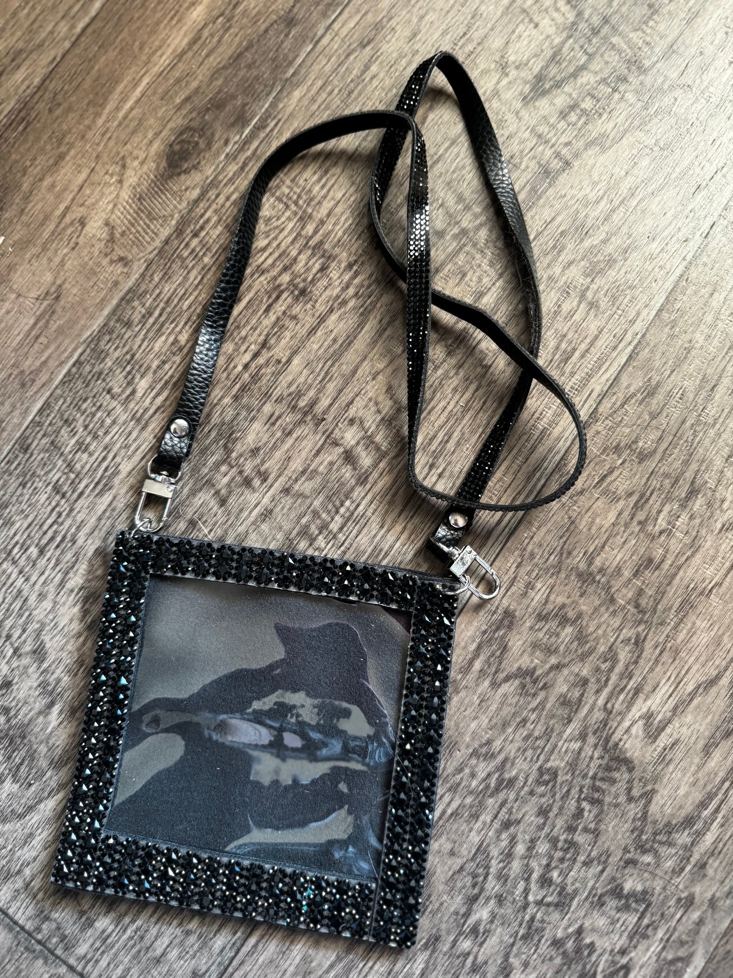 Bling Badge Holder with Lanyard