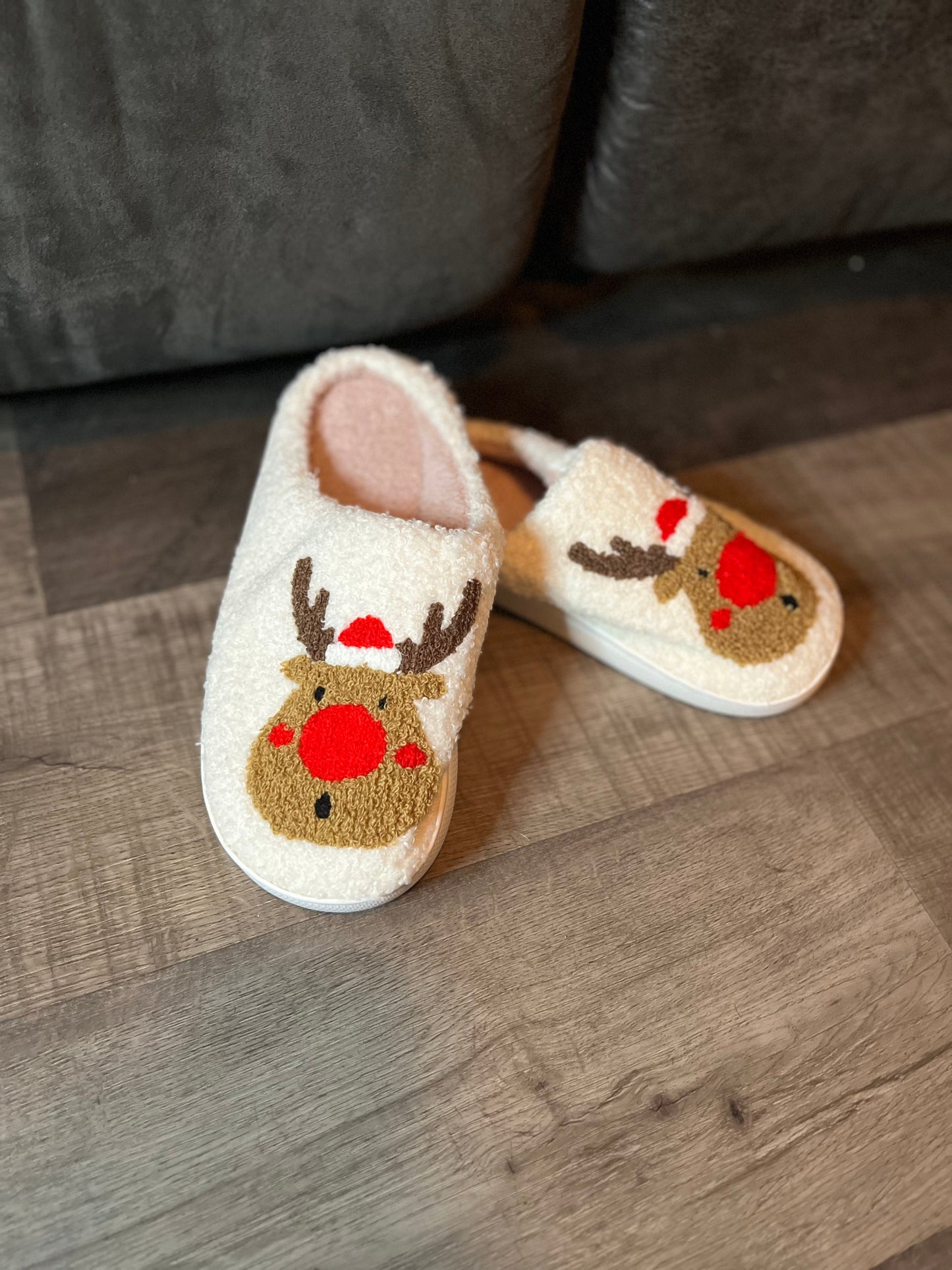 Reindeer Slippers