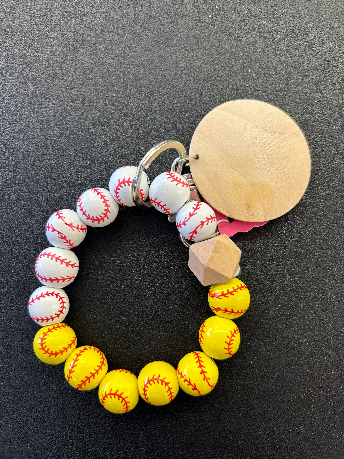 Silicone Beaded Keychain