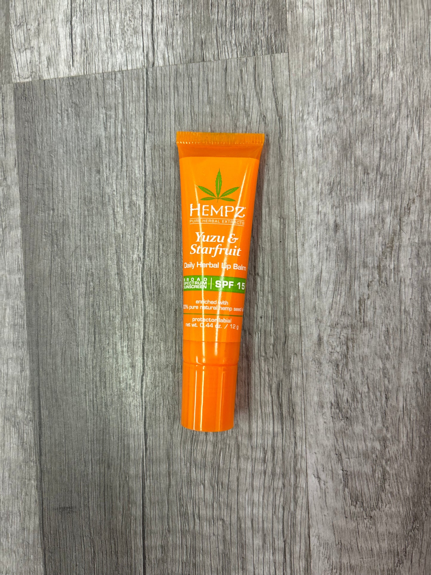 HEMPZ YUZU STARFRUIT LIP BALM SPF 15