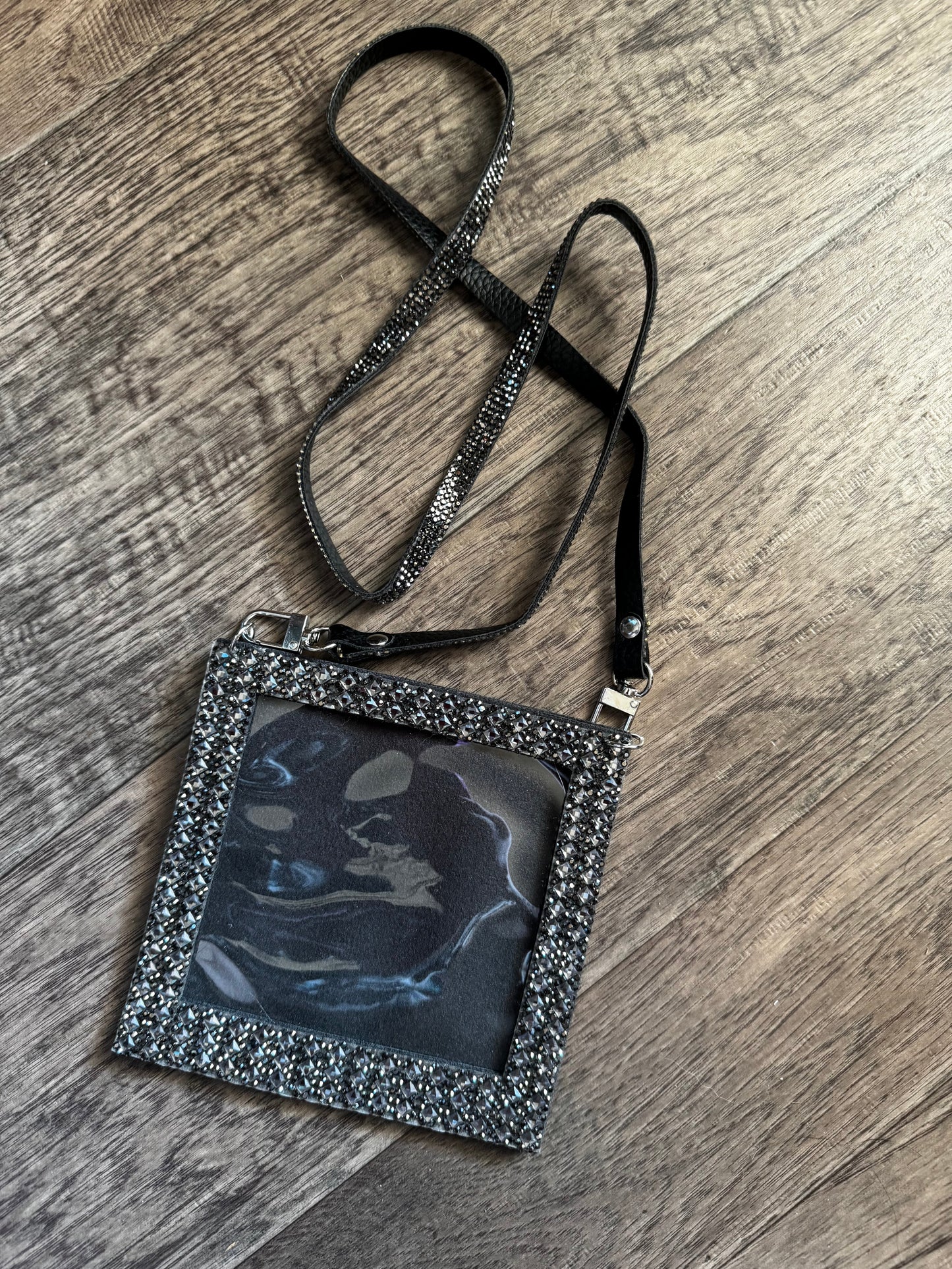 Bling Badge Holder with Lanyard