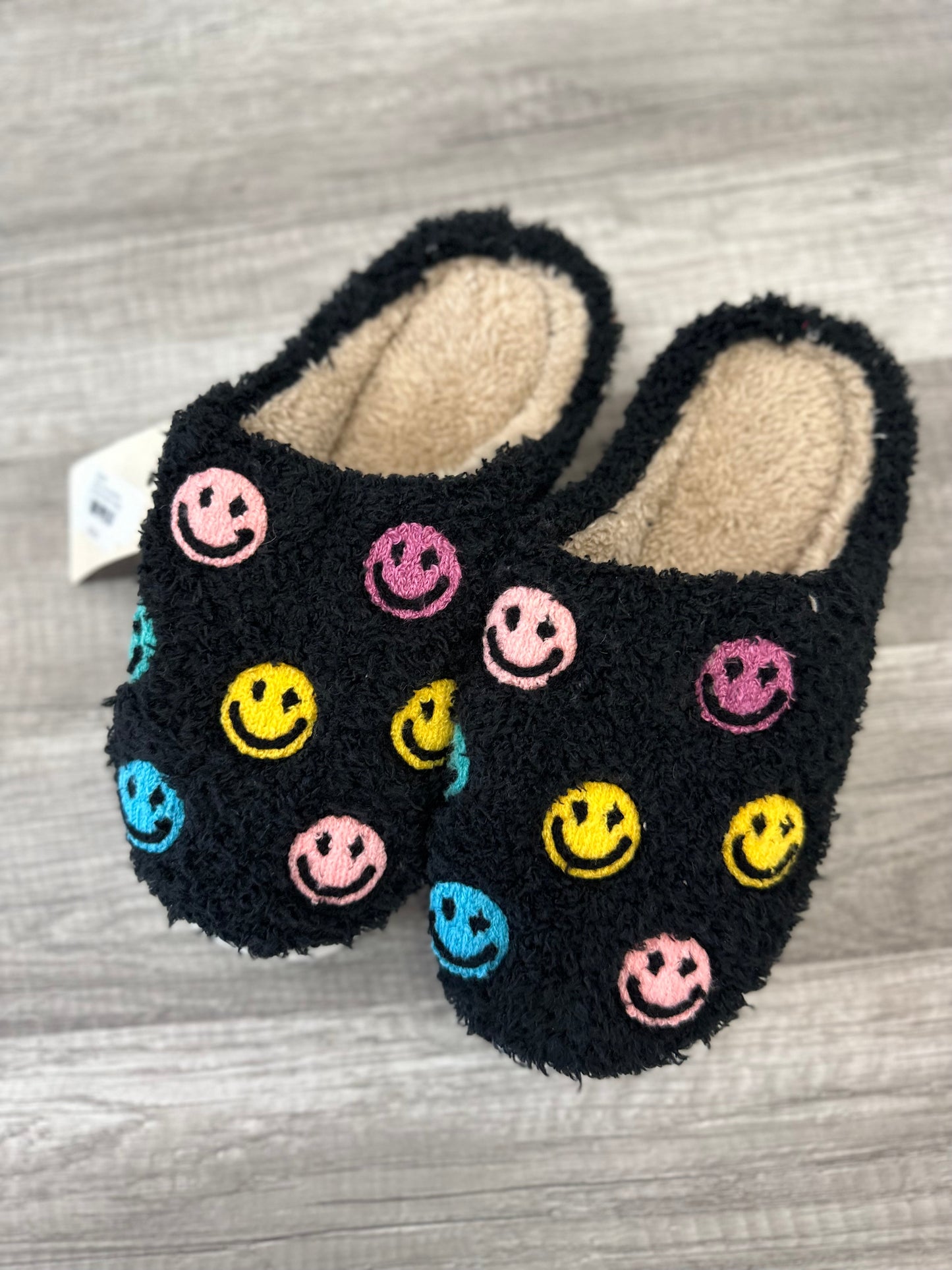 SMILEY FACE SLIPPERS